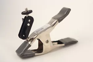 Riflettore flash treppiede fotocamera Studio morsetto metallo resistente attacco/supporto clip - Foto 1 di 12