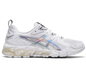 Zapatilla deportiva ASICS Gel Quantum 180 blanca blanca iridiscente 1202A298-100 talla W10 o M9 - Imagen 1 de 17