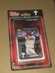 Philadelphia Phillies 2024 Topps Baseball EXCLUSIVE Team Card Set - Bild 1 von 2