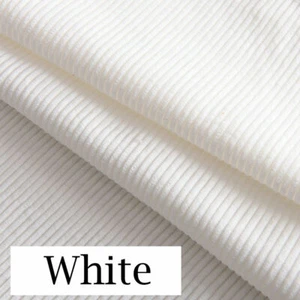 Corduroy 8 Wale Fabric No Stretch Cushion Cover Dress Making Upholstery - Picture 1 of 24