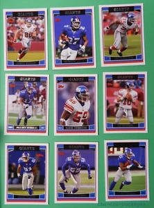2006 Topps New York Giants Team Set 14 Karten Eli Manning Michael Strahan - Bild 1 von 2