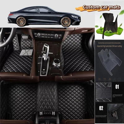 Car Floor Mats Fit for Chevrolet Malibu All Weather waterproof Liners carpets - Image 1 of 4