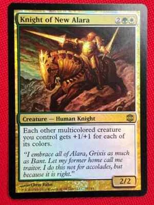 MTG Foil 1X Knight of New Alara X1 Alara Reborn - Picture 1 of 1