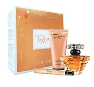 Lancome Tresor Women 1.7oz EDP Spray+0.34oz EDP Spray+2 oz Body Lotion - Picture 1 of 1