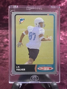 JR Toliver 2003 Topps Total Silver RC MINT Miami Dolphins Rookie Jersey SDSU Tua - Picture 1 of 6