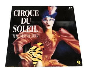 Cirque Du Soleil Laserdisc LD We Reinvent The Circus Jacques Payette Laser Disc - Picture 1 of 2