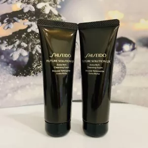30%SAVE! Shiseido Future Solution LX Extra Rich Cleansing Foam ☾15MLX2☽ P/F! - Picture 1 of 6
