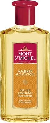 MONT ST MICHEL Parfum Eau de Cologne Ambrée Original MONT SAINT MICHEL le flacon de 250ml