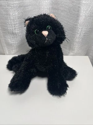 Ganz Webkinz Black Cat Plush Stuffed Animal HM135  No Code - Image 1 of 3