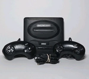 Sega Genesis Model 2 CONSOLE + 2 Controllers & RF- MK-1631 No Power Cables - Picture 1 of 11