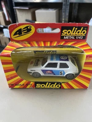 Solido Ve Golf GTI Olivetti 1:43 Epoca Collezione  - Immagine 1 di 4