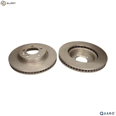 2x BRAKE DISC QD8794 FOR LAND ROVER LR3/III/SUV DISCOVERY/IV/VAN LR4 RANGE 2.7L - Image 1 of 4