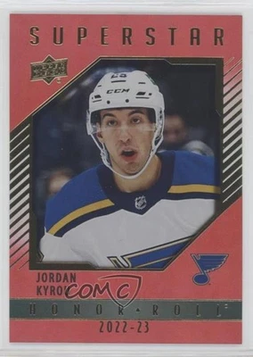 2022-23 Upper Deck Series 1 Honor Roll Red Rainbow Jordan Kyrou #HR-48 - Image 1 of 2