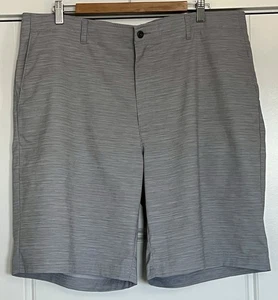 BEN HOGAN Activewear Poly-Spandex Golf Shorts w/Pockets, Gray - Size 40 *NICE* - Foto 1 di 5