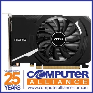 MSI GeForce GT 1030 AERO ITX 4GB DDR4 OC Mini Graphics Card - Picture 1 of 3