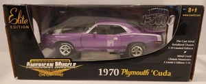 American Muscle Elite Edition 1970 Plymouth Cuda 1/18 Ertl 1 of 5000. VERSIEGELT! - Bild 1 von 4