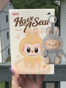 Hehe - Have a Seat Labubu - Authentic POP MART (New - Pop Now) - Picture 1 of 5