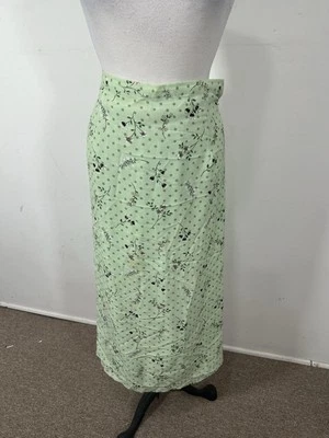 Falda floral color verde Bentley para mujer talla 22  Foto 1 de 2