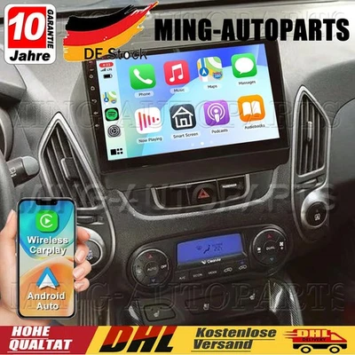 DAB+ Autoradio 2+64G Für Hyundai iX35 EL ELH LM 2010-2015 +AHD Android15 Carplay - Bild 1 von 4