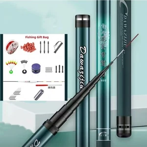 Telescopic Fishing Rods High Carbon Fiber Rod Power Extra Long Hand Pole 8m-13m - Picture 1 of 19