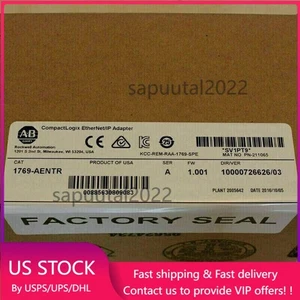 New AB 1769-AENTR Compactlogix Ethernet/IP Adapter 1769AENTR  US Free Tax - Picture 1 of 1