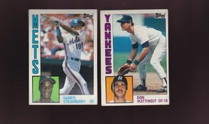 1984 Topps Baseball complete set with Darryl Strawberry & Don Mattingly Rookie - Picture 1 of 1