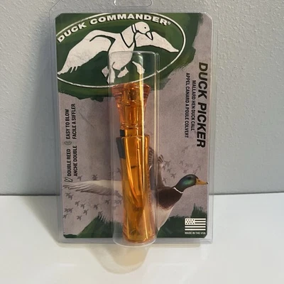 Duck Commander Duck Picker Double Reed Mallard Hen Duck Call Duck Dynasty USA - Image 1 of 4