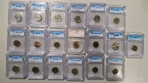 19 Error Coin Set. - Picture 1 of 4