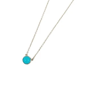 Tiffany & Co. Color Turquoise by the Yard 1P Necklace Silver 1.7g - Picture 1 of 8