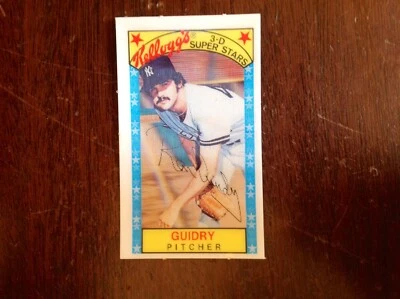 1979 Kellogg's #11 Ron Guidry  (NM-MT) - Image 1 of 2