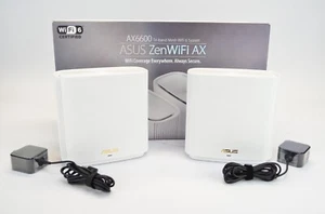 ASUS Zen WiFi AX6600 Tri-Band Mesh WiFi 6 System XT8 5500 Sq Ft 2Pack - Picture 1 of 4