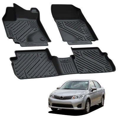 Floor Mats for Toyota Corolla / Matrix 2009-2013 & Pontiac Vibe 2009 2010 Liners - Image 1 of 4