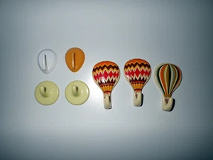 Klebehaken, selbstklebend, 7 Stk., Vintage, 70/80er Jahre! - Bild 1 von 7