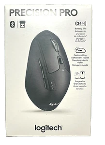 👍Logitech Precision USB & Bluetooth 24M Mouse Programable Buttons LOW PRICE - Picture 1 of 9