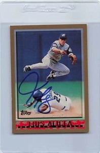 1998 Topps #209 Luis Alicea Angels Signed Auto *G6149