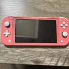Nintendo Switch Lite 32 GB Gaming Console - Coral [PRE-OWNED] WORKS PERFECTLY !