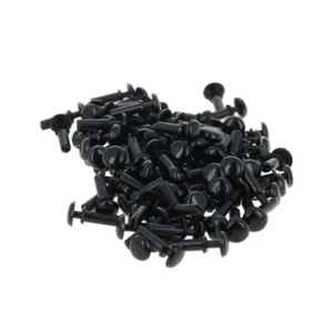 200pcs Bumper Fender Flare Fastener Rivets Retainer Clips Push-Type Auto Car - Picture 1 of 19