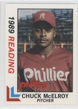 1989 Best Reading Phillies Chuck McElroy #1