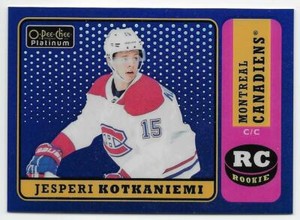 18/19 O-PEE-CHEE PLATINUM RETRO BLUE PARALLEL /149 (#R1-R100) U-Pick From List