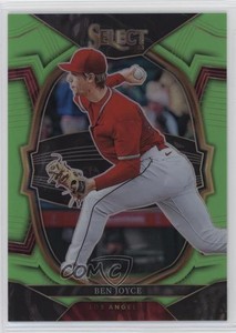 2023 Panini Select Concourse Neon Green Prizm /75 Ben Joyce #77 Rookie RC