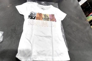 Disney Girl's Bambi Characters Box Up T-Shirt size s - Picture 1 of 1