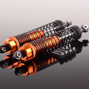 Ammortizzatore anteriore arancione RC 1/10 108MM per assiale Yeti ROCK RACER AX90026 - Foto 1 di 2