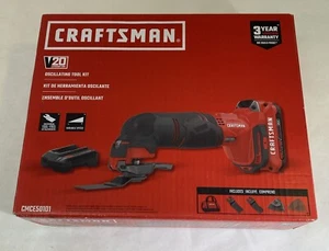 Craftsman 20V Li-Ion Oscillating Tool Kit w/ Batt & Charger CMCE501D1 BRAND NEW - Picture 1 of 6
