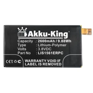 Akku-King Akku für Sony Xperia C4 Dual LTE, Z3 Mini, Cosmos DS - Bild 1 von 3