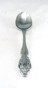Oneida Stainless Steel SAMANTHA Lot of 3 Oval Soup Spoons - Picture 1 of 8