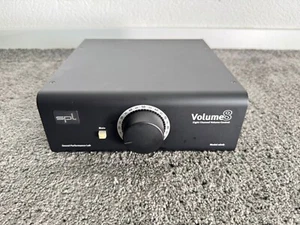 SPL Volume 8 Stereo Vorverstärker Vorstufe Monitor Controller in schwarz - Picture 1 of 5