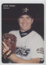 1995 Mother's Cookies Houston Astros Stadium Giveaway Dave Veres #27 Rookie RC