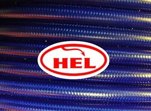 TRANS BLUE Triumph Speed Four 600 2002-2005 HEL REAR ONLY BRAIDED BRAKE LINE - Picture 1 of 1