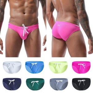 Men Low Rise Swimwear Bikini Briefs Beach Swimsuit Swimming Beach Shorts Thong🎀 - Picture 1 of 61