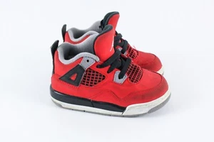 Jordan Nike Retro 4 Size 7C Little Kids - Picture 1 of 12